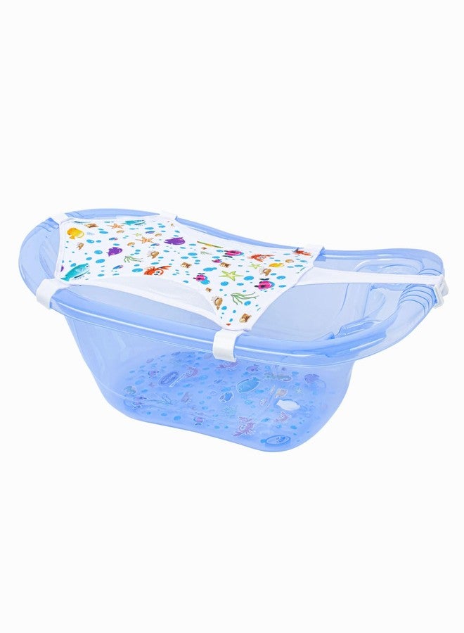 Sevi Bebe Patterned Towel Baby Bath Net - Adjustable, Safe, and Hygienic, 6 Point Safety Feature - Image 5